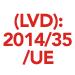 Logo du certificat Directive Basse Tension (DBT): 2014/35/UE